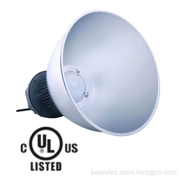 UL, cUL, Dlc LED High Bay Light 100-277V and 80W